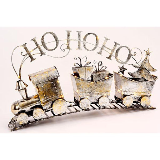 34" Lighted Metal Holiday