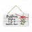 23.6"  Wd Christmas Wishes Sign