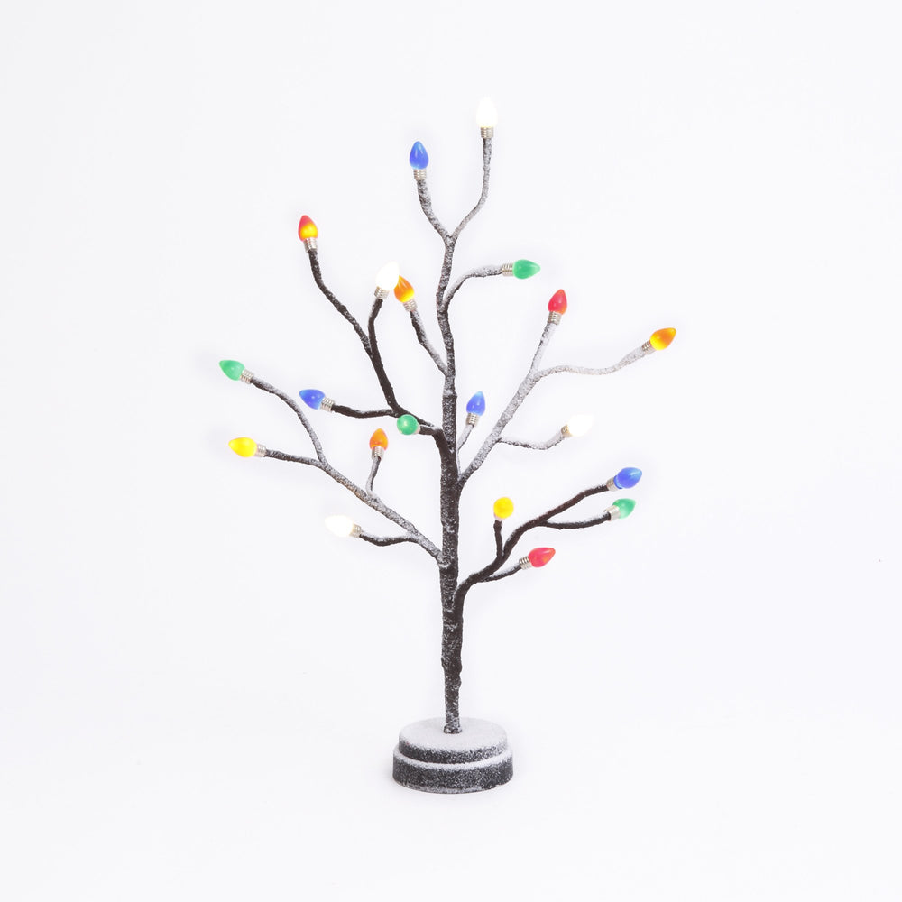 19.7"  B/O Twig Tree w/Multi Lights