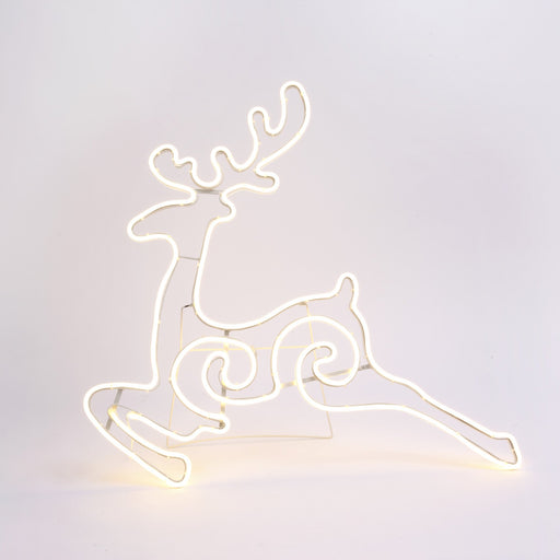 30"  Elec LED Neon Deer