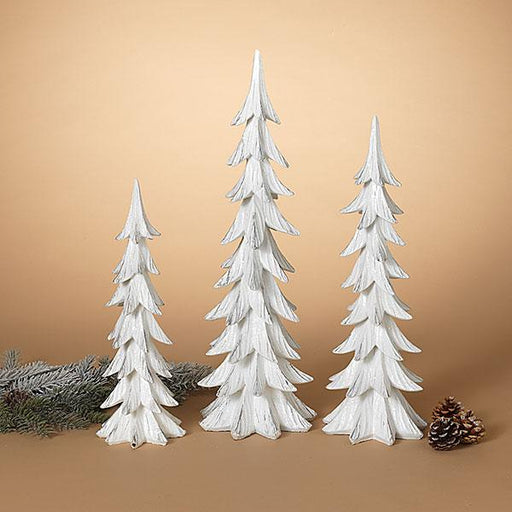 White Holiday Trees