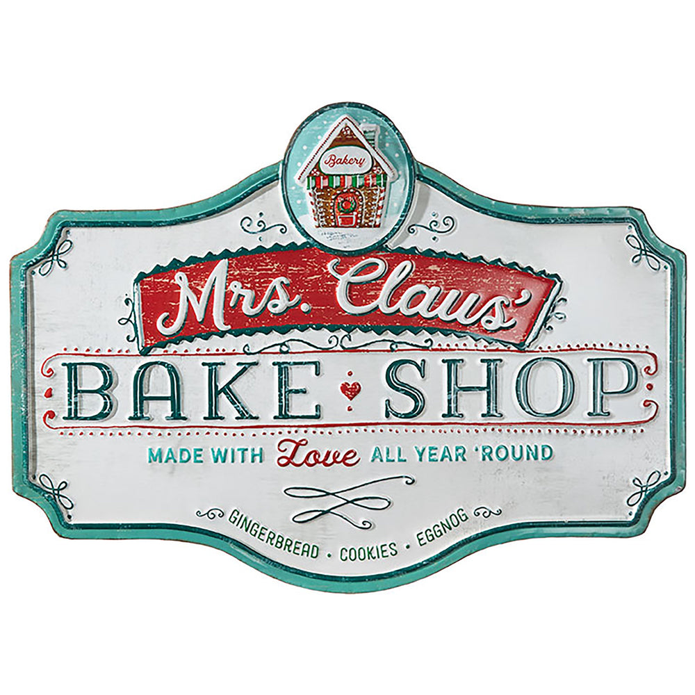 Mrs. Clause Bake Shop Sign
