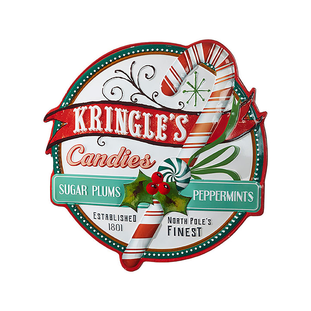 Kringle's Candy Cane Sign