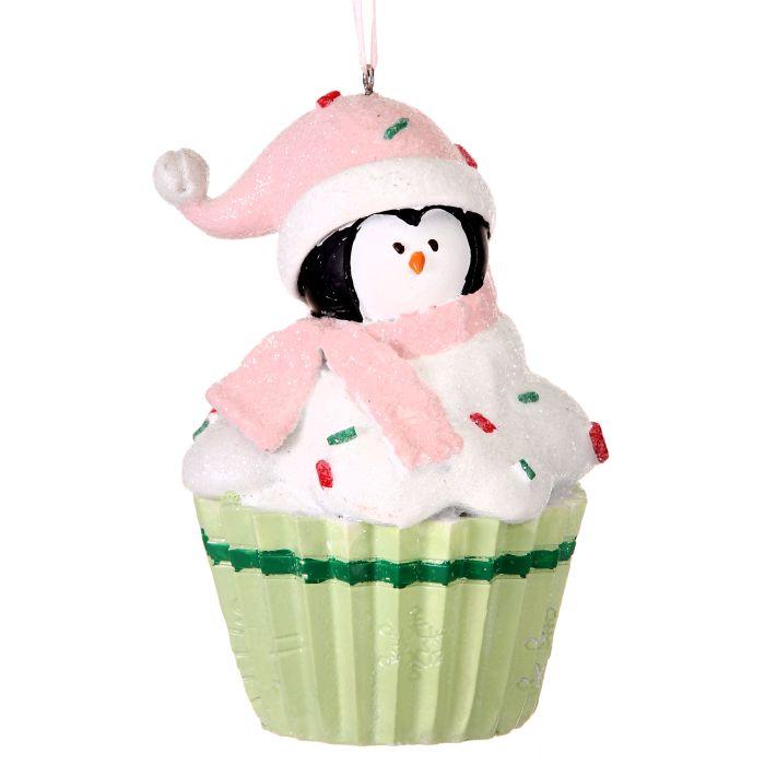 4/5" Frosty Penguin Cupcake