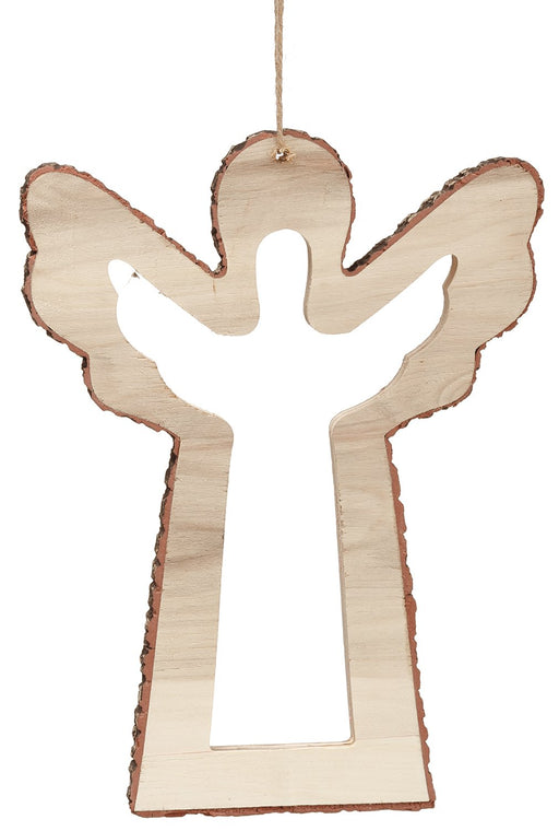 10" Wood CUT Angel Ornaments