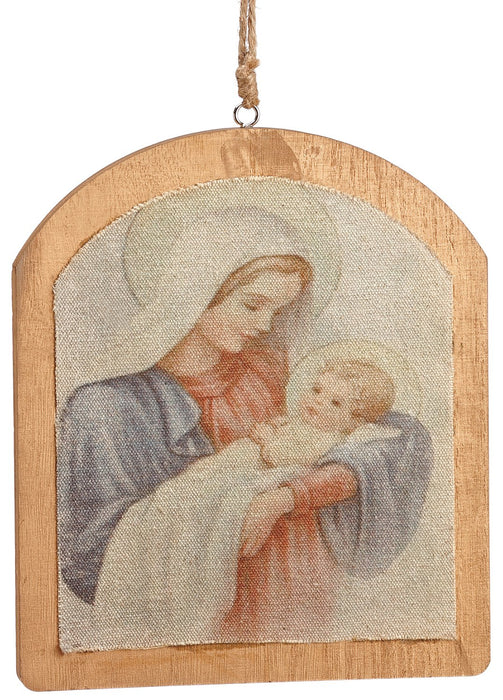 8.86" Mary/Baby Jesus Ornaments