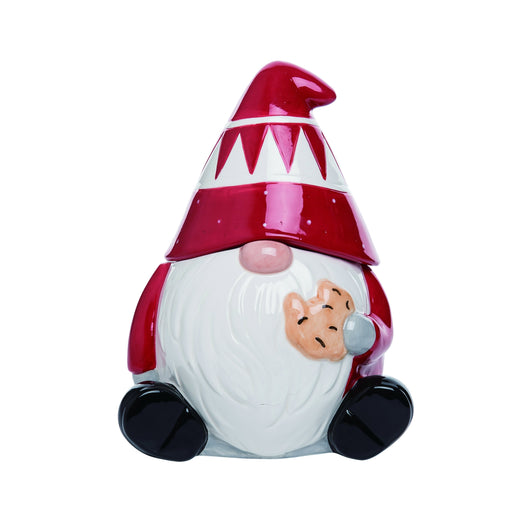 Gnome With Cookie Treat Jar